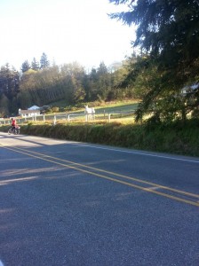 Morning ride back to Seattle near Poulsbo